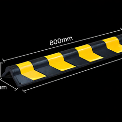 Rubber Corner Guard - Round Nose - Reflective