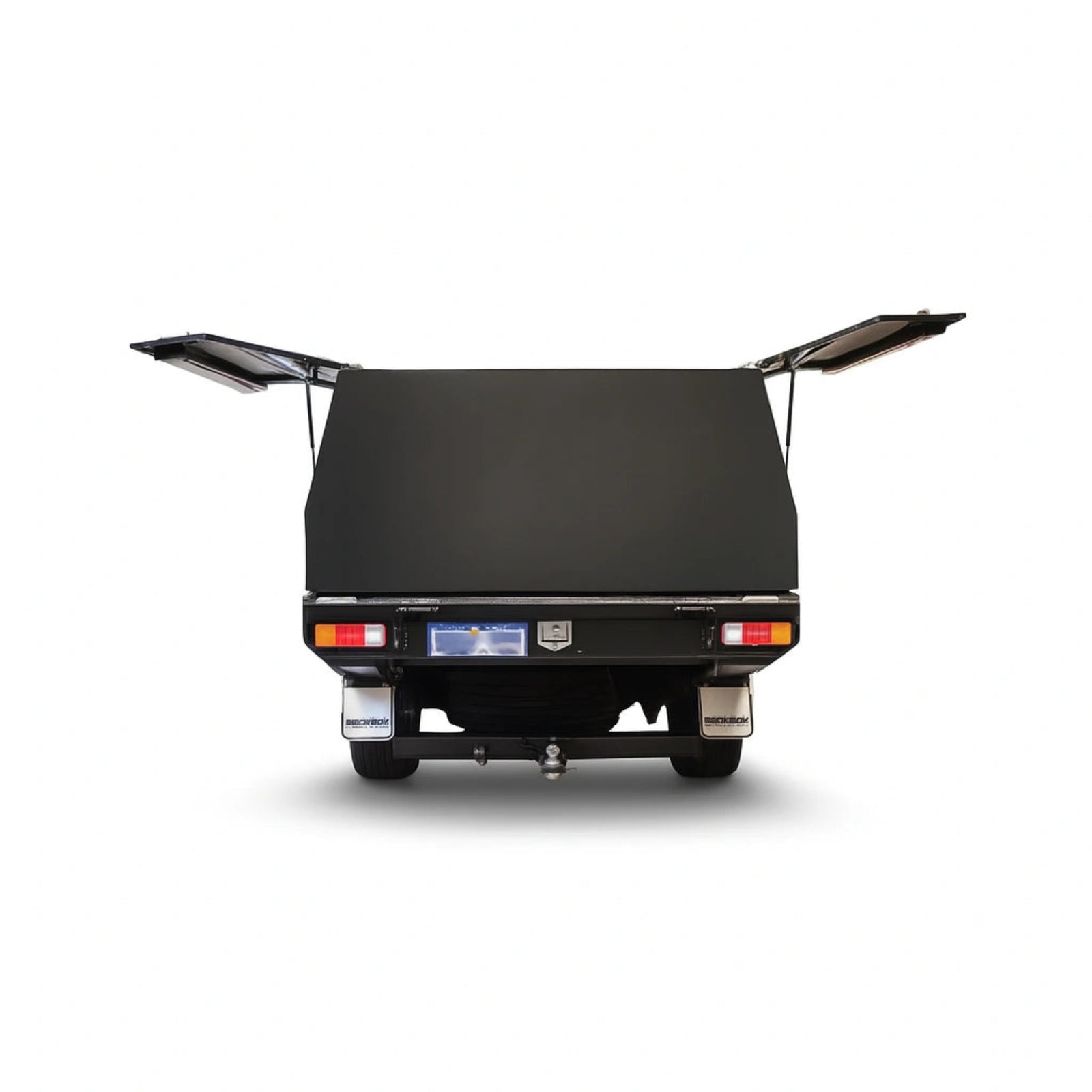1500mm Aluminium Canopy – Black