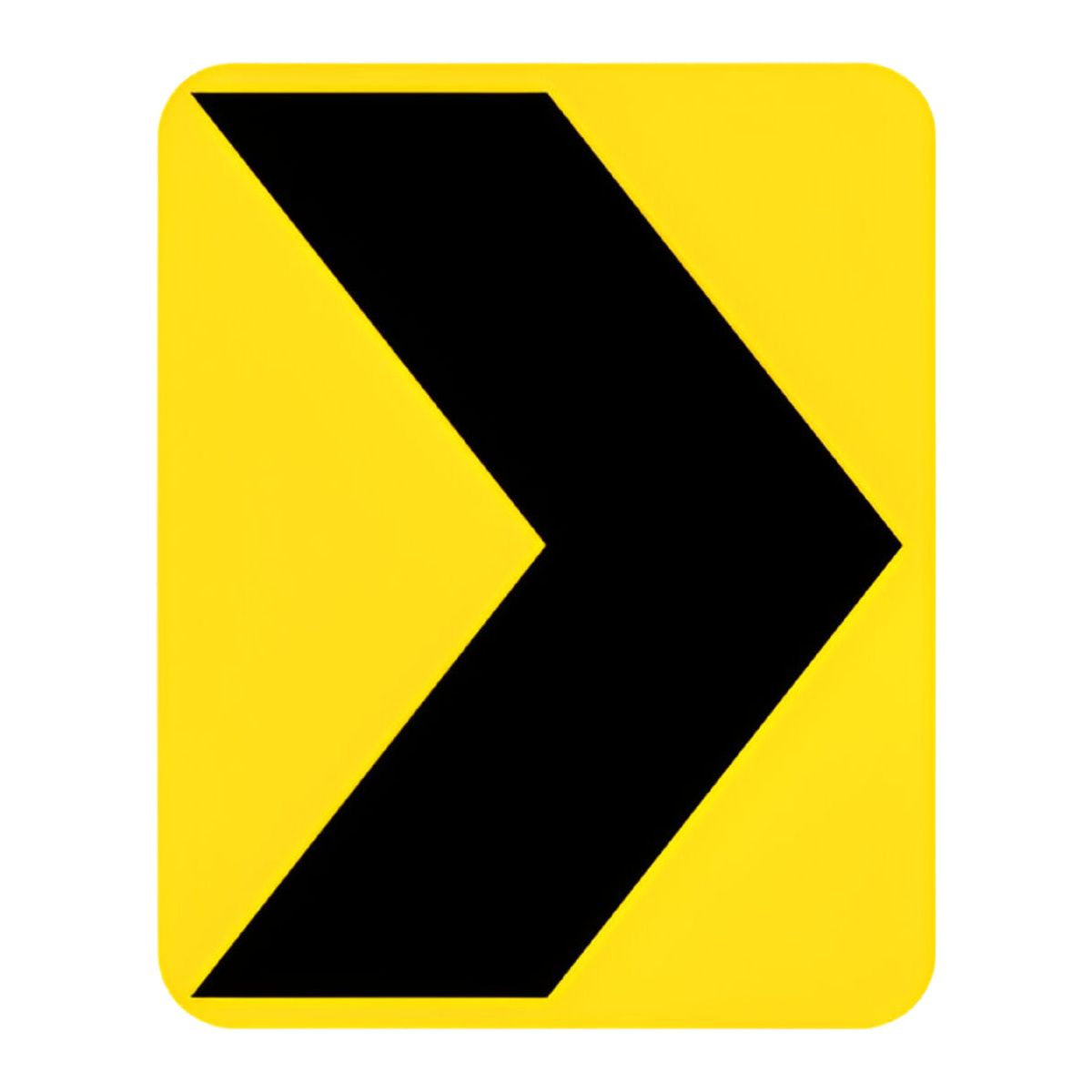 Chevron Hazard Marker - 600x750mm