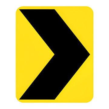 Chevron Hazard Marker - 600x750mm