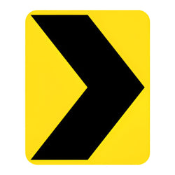 Chevron Hazard Marker - 900x750mm