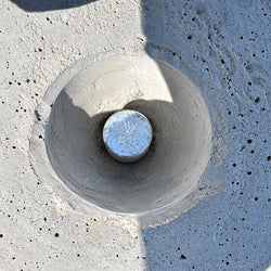 3-metre precast concrete Jersey barrier featuring tapered male and female interlocking ends, drainage cutouts, and a Class 3 off-form finish.