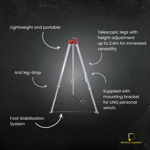 Confined Space Entry Tripod 2.4m