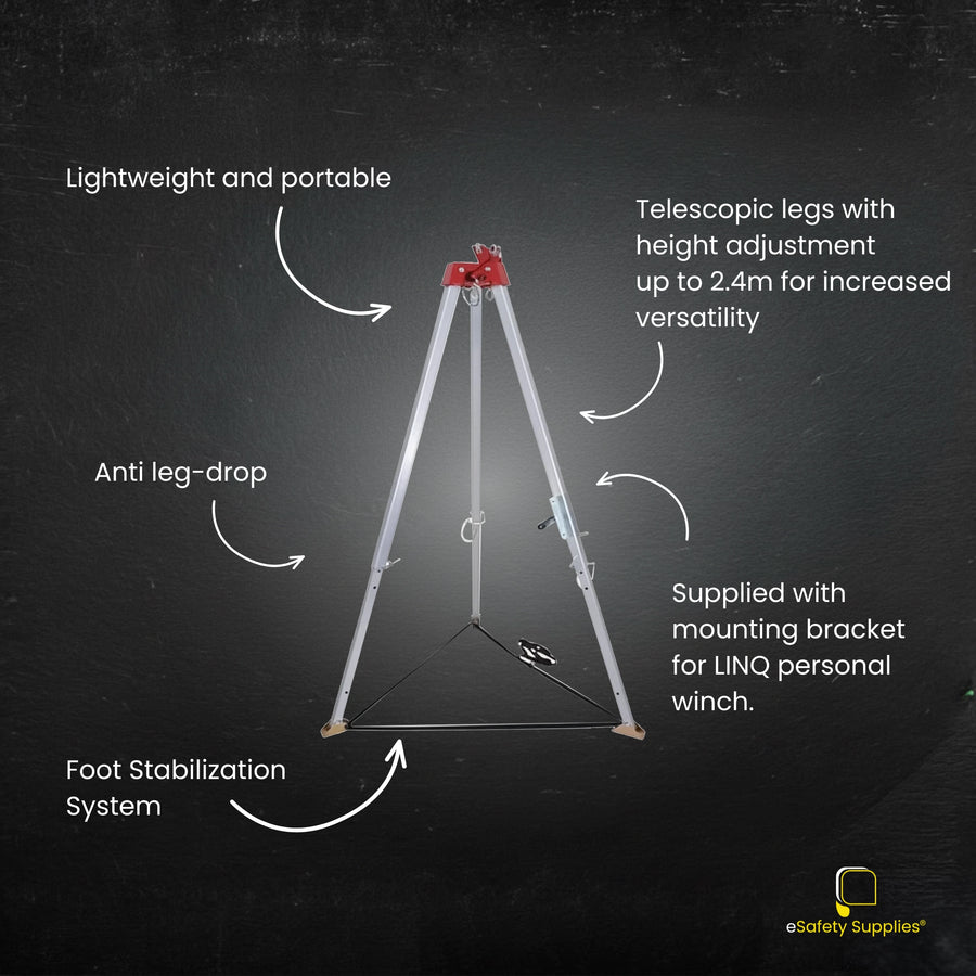 Confined Space Entry Tripod 2.4m