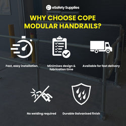 Cope Modular Handrail - CM74 Stanchion