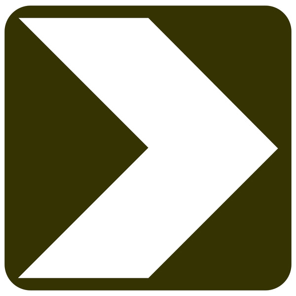 Unidirectional Hazard Marker - 450x450mm