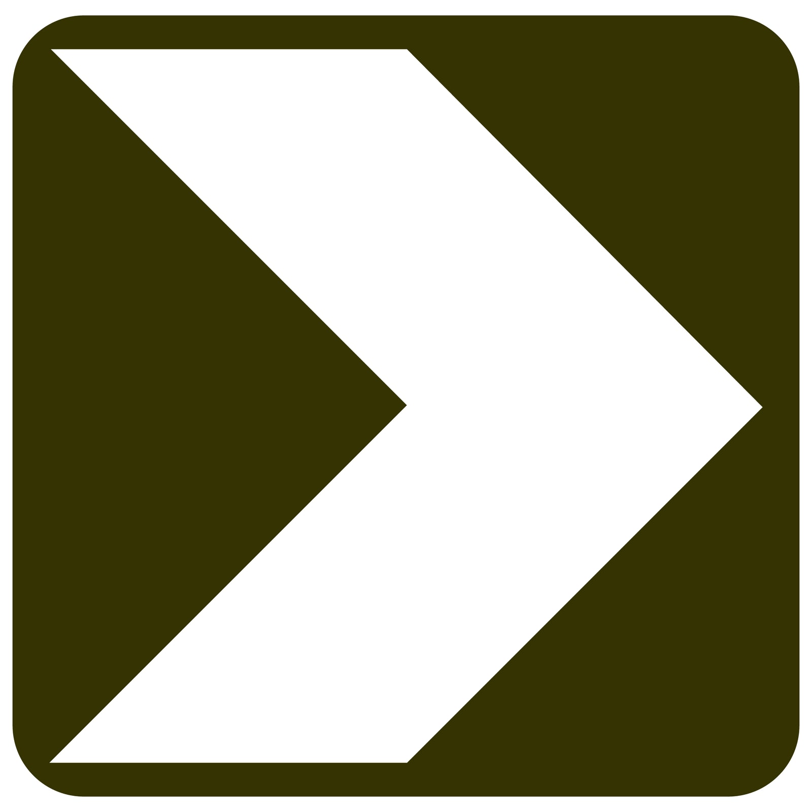 Unidirectional Hazard Marker - 450x450mm