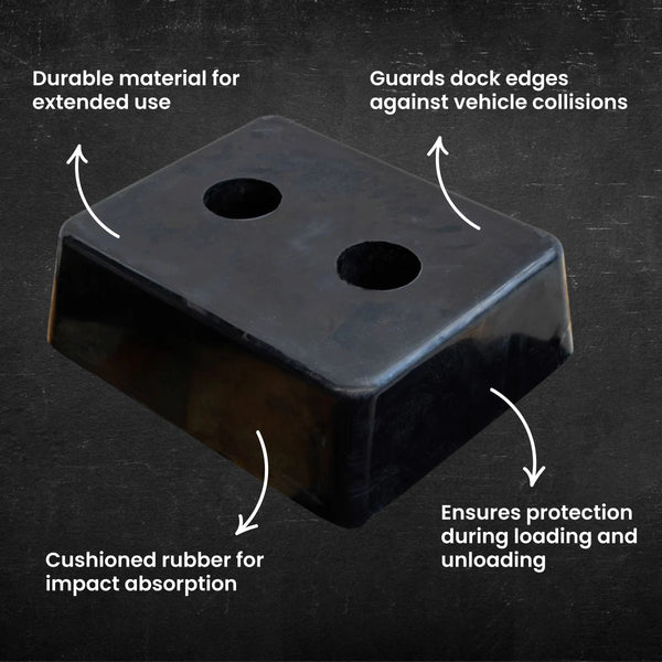 Rubber Dock Bumper - Pad
