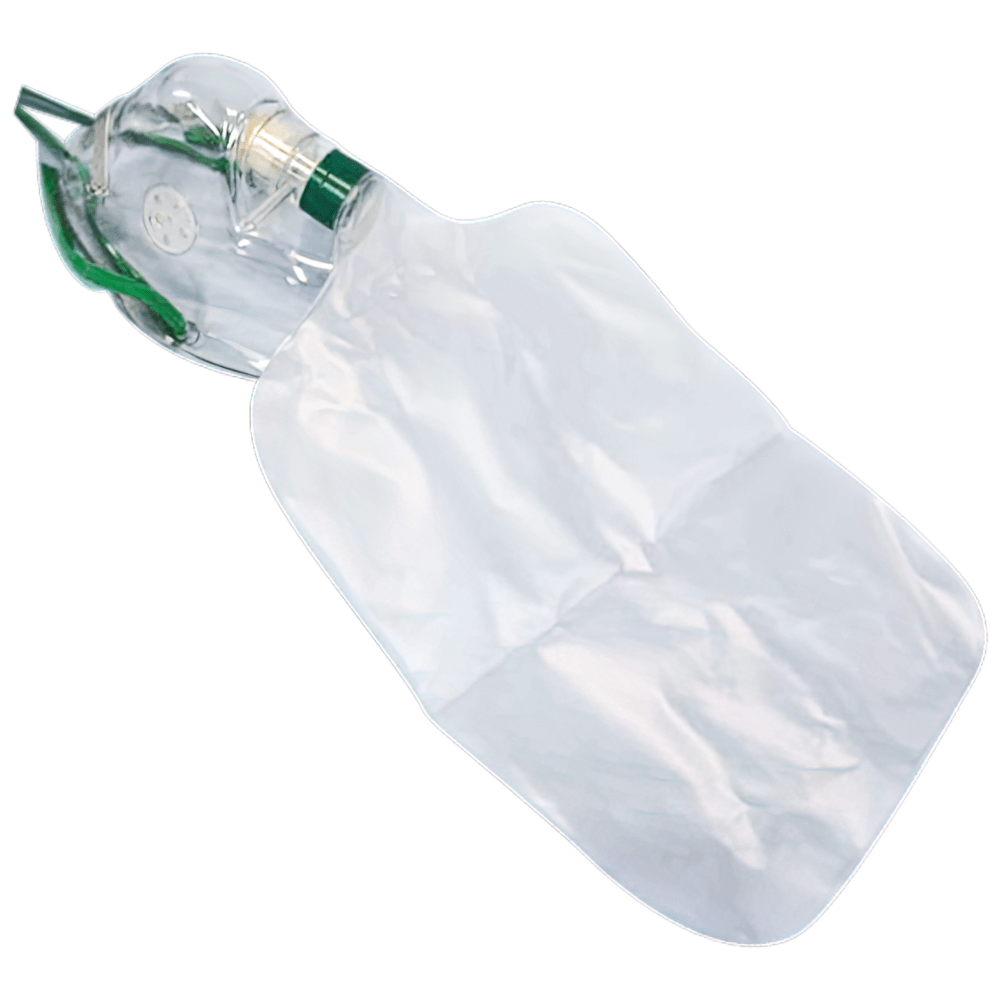 Simple O2 Mask Without O2 Tubing Non-Rebreather Oxygen Mask with 2.1m Tubing- Adult – eSafety Supplies