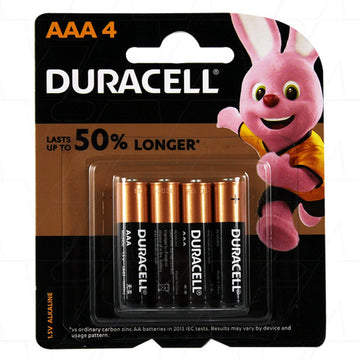 Duracell Battery - 1.5V AAA Alkaline [4]