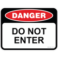 Danger Sign - Do Not Enter 3.5 kg 300mm x 450mm
