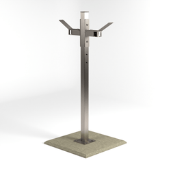 Wheelie Bin Lock Stand