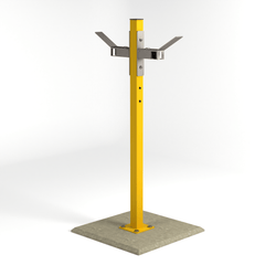 Wheelie Bin Lock Stand