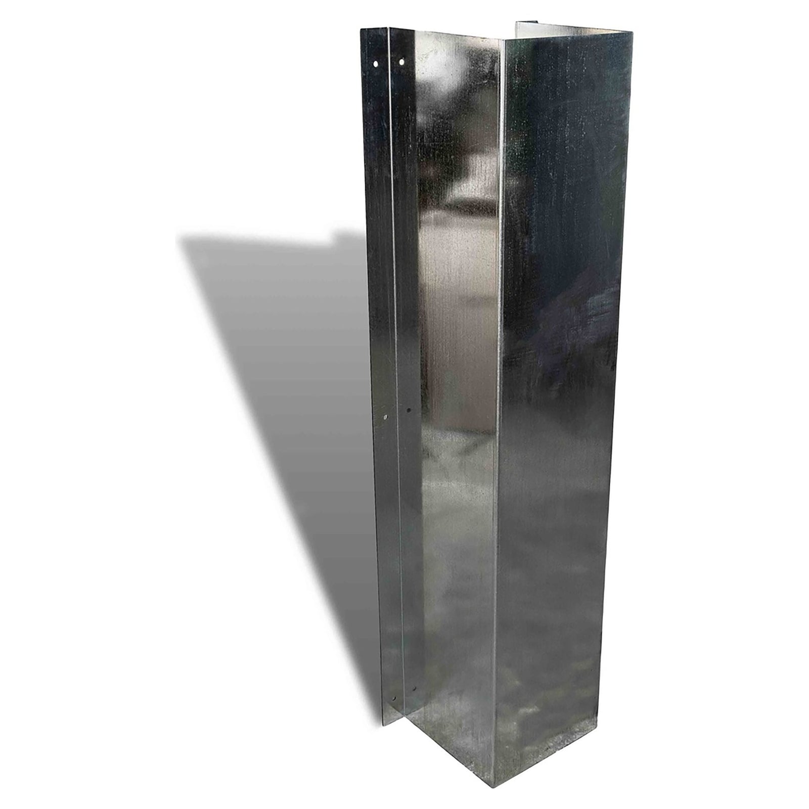 600mm acrylic half-dome convex mirror with a wide-angle reflective surface for blind spot monitoring on walls and T-intersections.