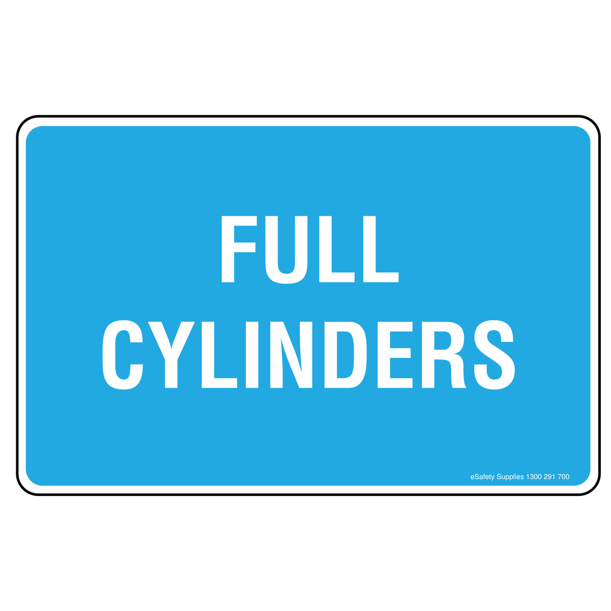 Full Cylinders Sign
