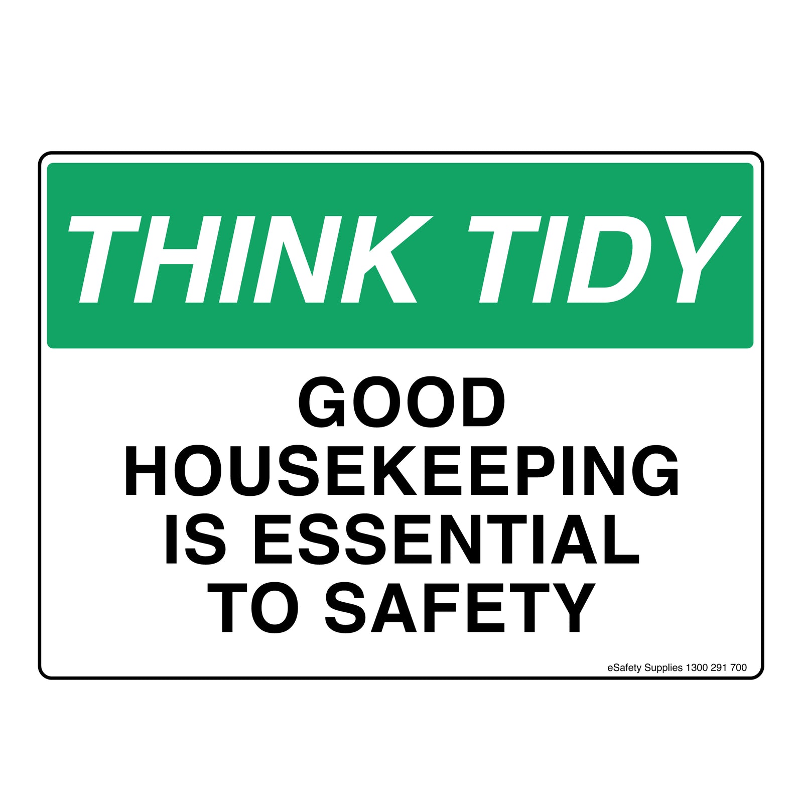 Good Housekeeping Sign