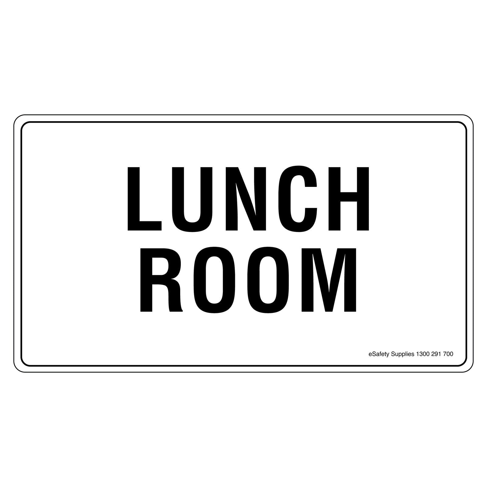 Lunch Room Sign