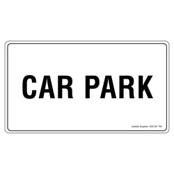 Notice Sign - Car Park - Poly