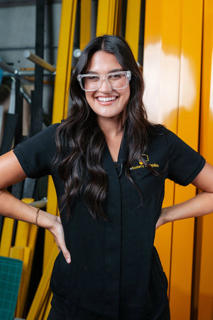 Safety Glasses - Clear or Smoke Lens - Eye Face & Head Protection