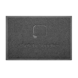 Constructed from heavy-duty PVC, this mat is built to withstand constant foot traffic without flattening or losing its scraping efficiency.