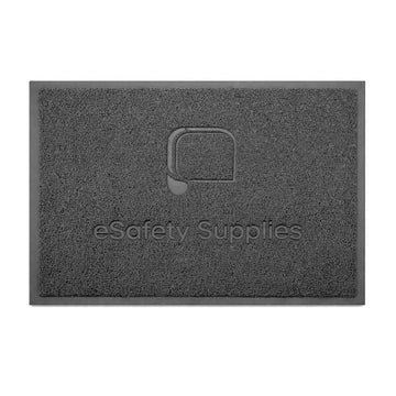 Constructed from heavy-duty PVC, this mat is built to withstand constant foot traffic without flattening or losing its scraping efficiency.