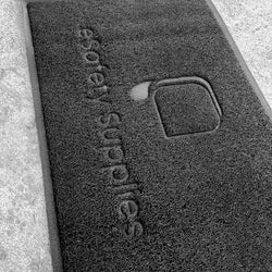 With a 10mm thickness, the low-profile design ensures it fits under most standard doors and minimizes trip hazards for staff and visitors.