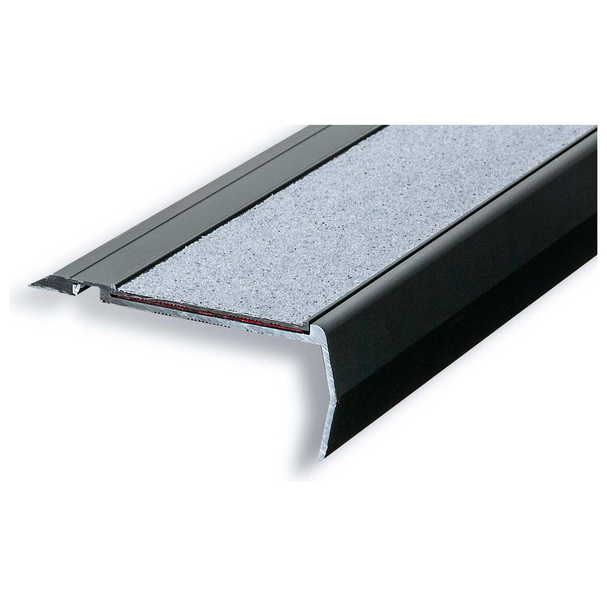 Stair Nosing - ESN22 1.75 kg Safety Yellow Base Black Anodised ESN22BY