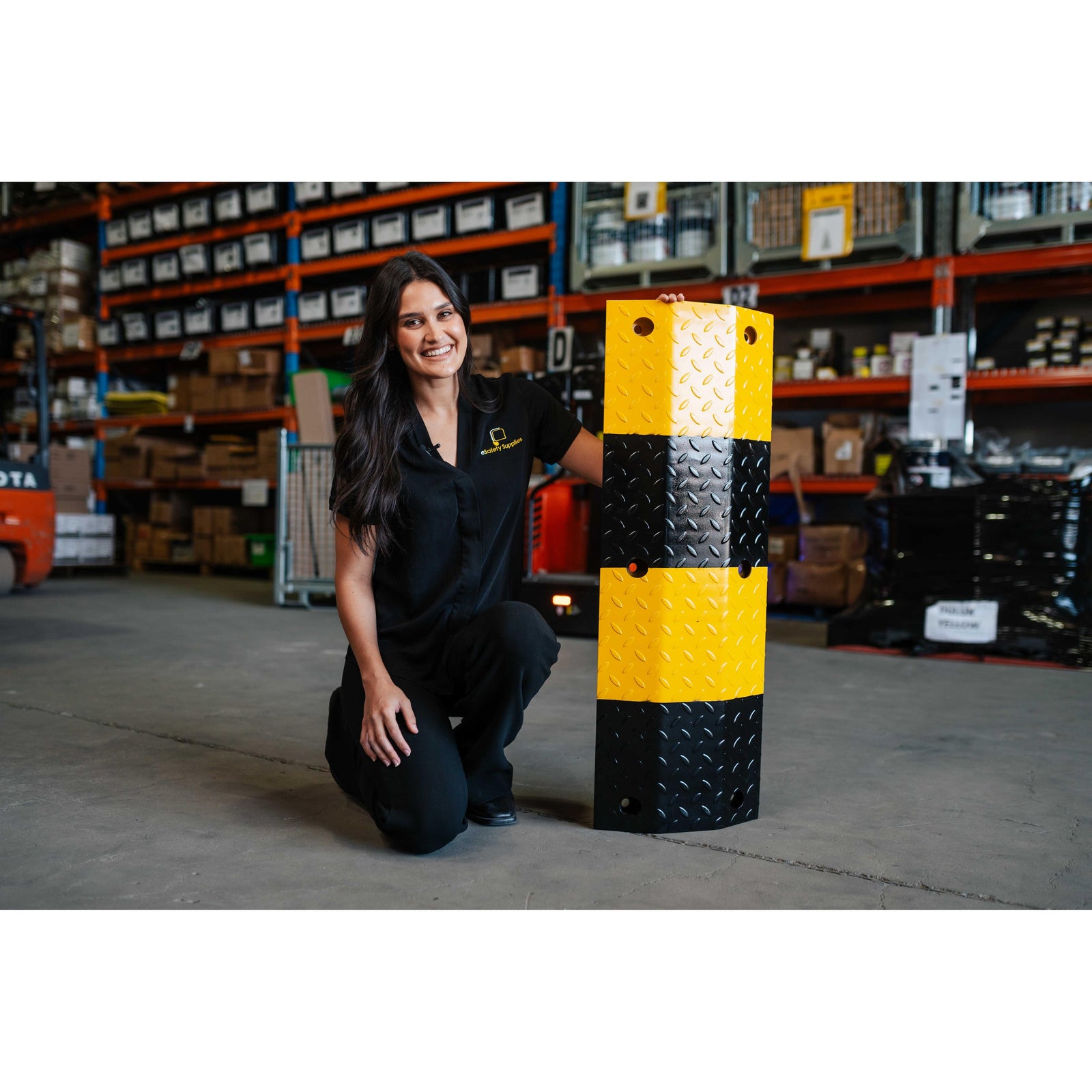 Heavy Duty Steel Speed Hump - 1 Metre Middle Piece