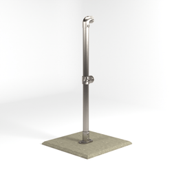 Features like adjustable top swivels and pre-drilled mounting holes allow these stanchions to adapt to uneven terrain, ramps, and complex site layouts without expensive custom modifications.