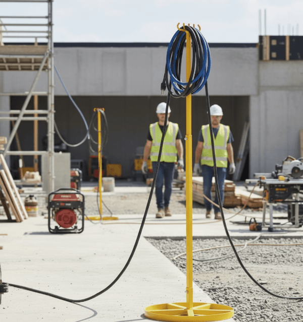 Electric Lead Stand Metal Base 1350-2500mm