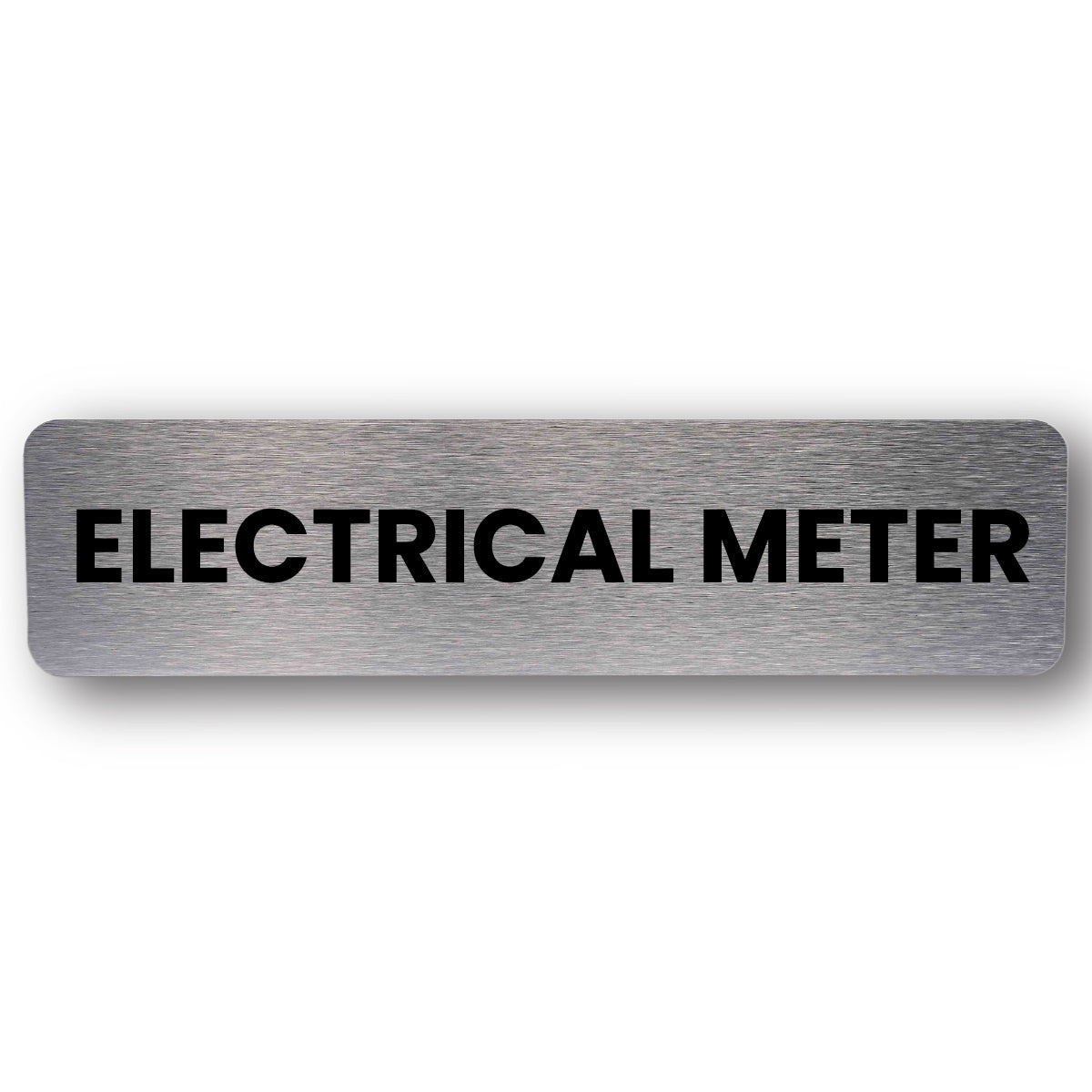 Electrical Meter - Brushed Silver