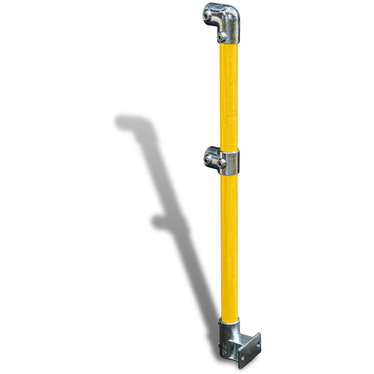 Stantion Railing Cope Modular Handrail – End Stanchion/Rail Mount | eSafety – eSafety ...