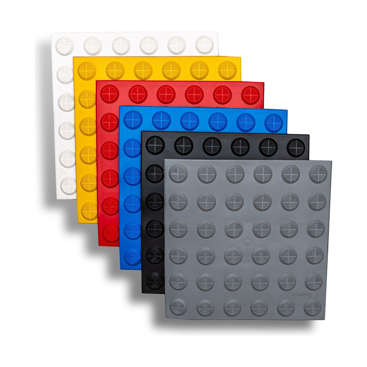 Tactile Indicator - Hazard - Peel & Stick 3.5 kg Color Black TI-PS-H-B