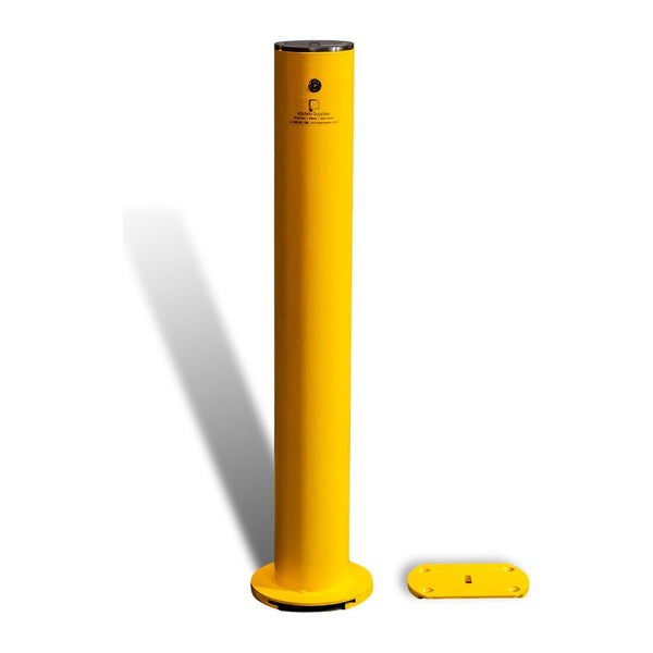 Removable Surface Mount Bollard - 140mm Key Lock