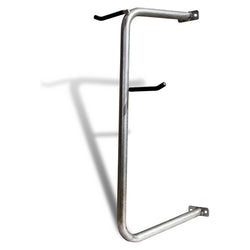 Wall Mounted Bike Rack - Double 14 kg Finish Galvanised BR-WM2-G