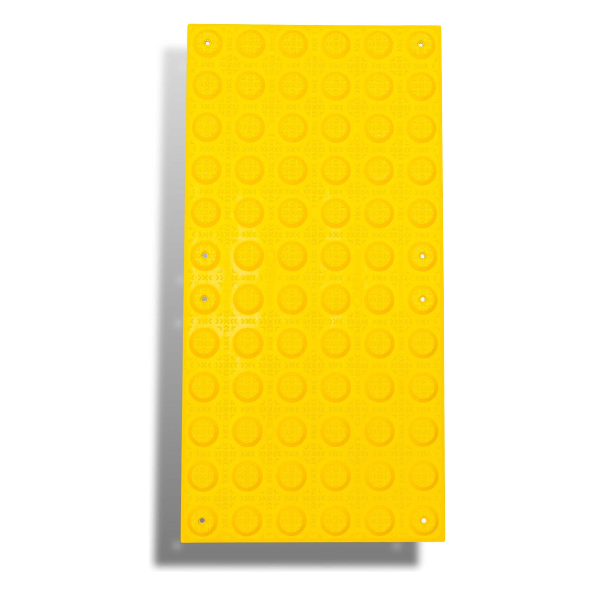 Tactile Indicator Plate - Hazard - Fibreglass - 300 x 600mm 3.5 kg Color Black TI-T-P-B-1