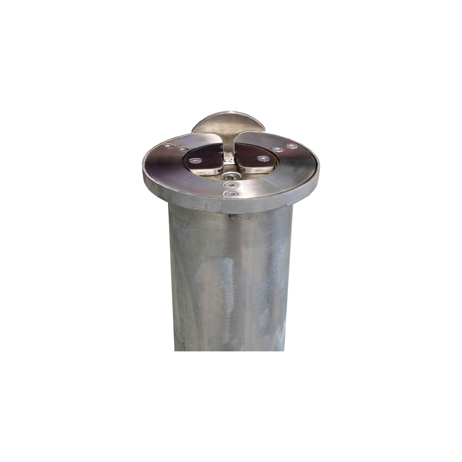 Inground Retractable Bollard - 114mm (Key Lock)
