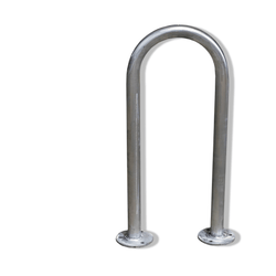 Bike Rack - Surface Mount - Narrow Hoop - Galvanised