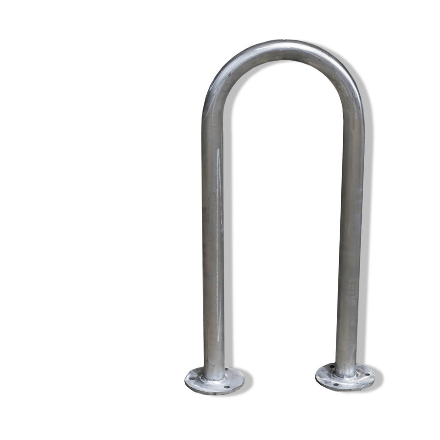 Bike Rack - Surface Mount - Narrow Hoop - Galvanised