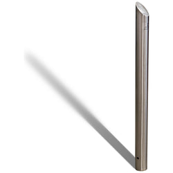 Inground Bevelled Top Bollard - 90mm - Stainless Steel