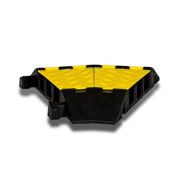 Cable Protector - 3 Channel 45 Degree Corner