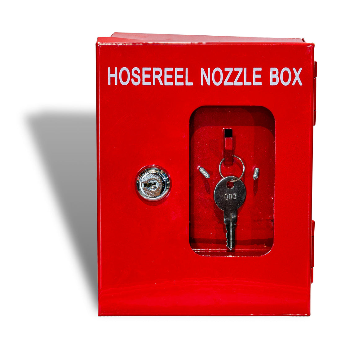 Fire Hose Reel Nozzle Box with 003 Key Lock | 130mm x 75mm x 160mm