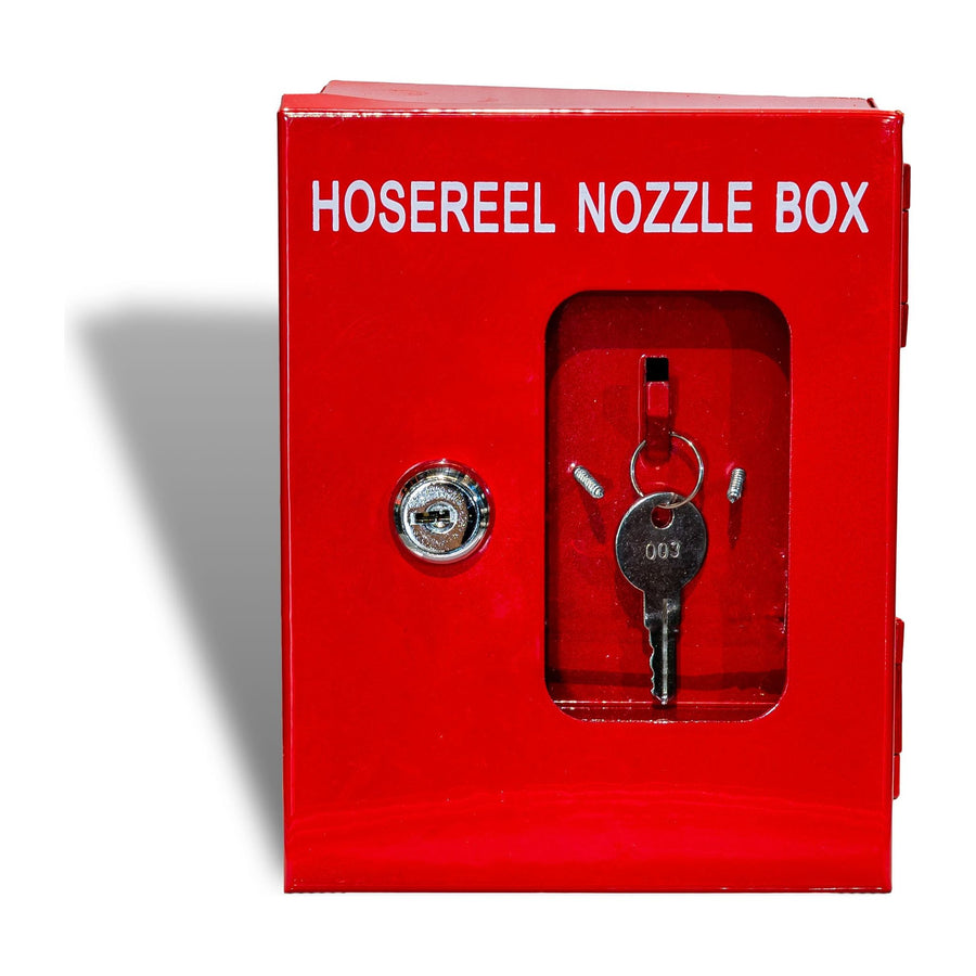 Fire Hose Reel Nozzle Box with 003 Key Lock | 130mm x 75mm x 160mm