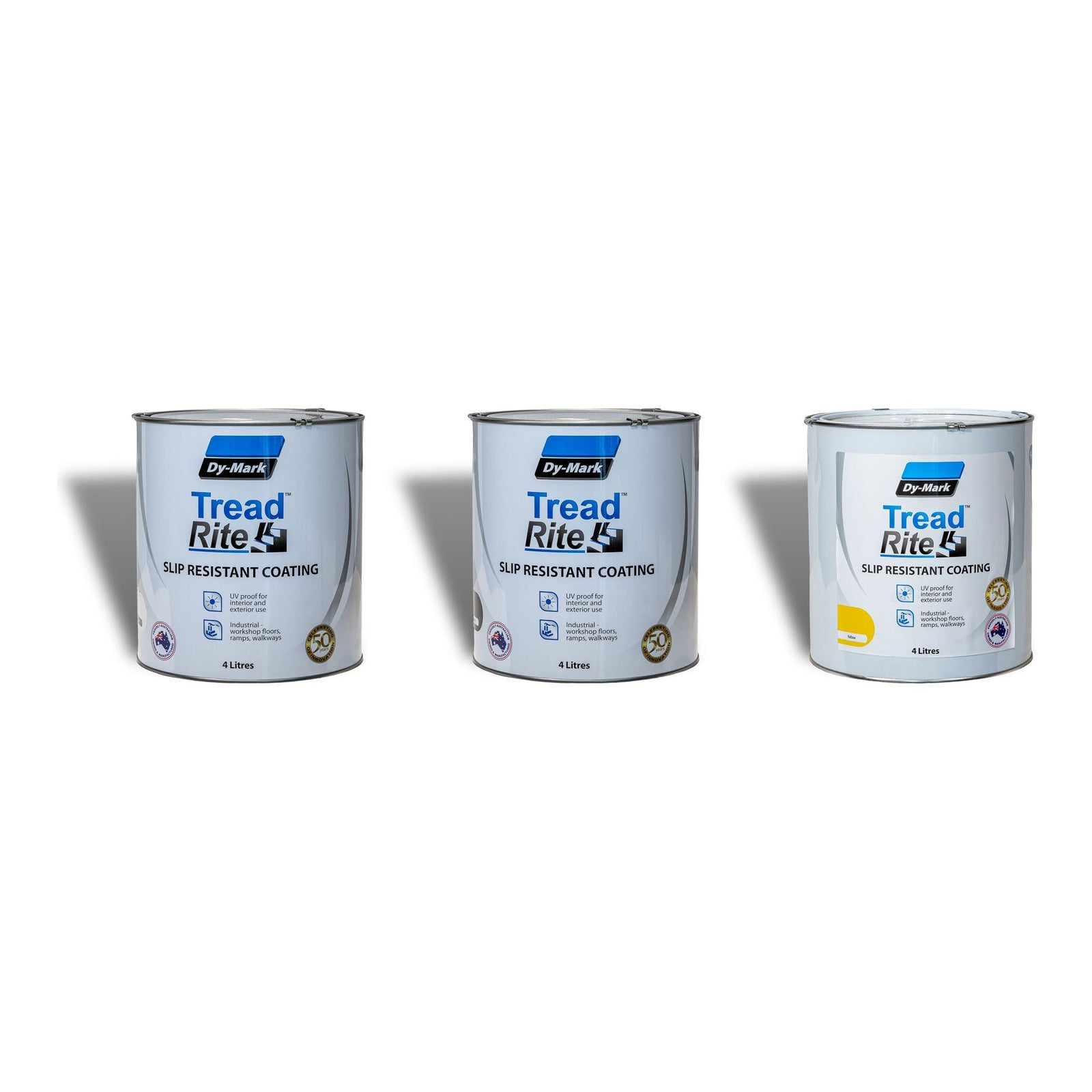 Dy-Mark TreadRite Slip Resistant Coating - 4L - Multiple Colours