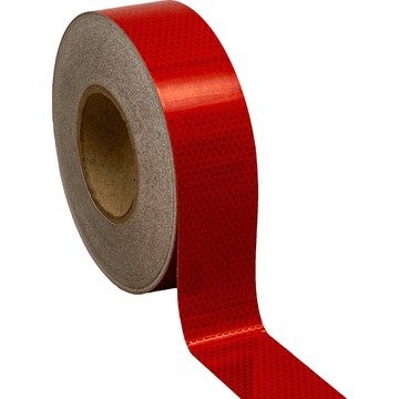 Reflective Tape - 50mm W x 45M Roll 5.25 kg Color Red RT-R