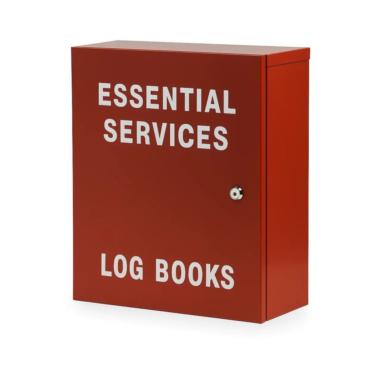 Essential Services Log Book Cabinet Metal Includes 003 Lock & keys