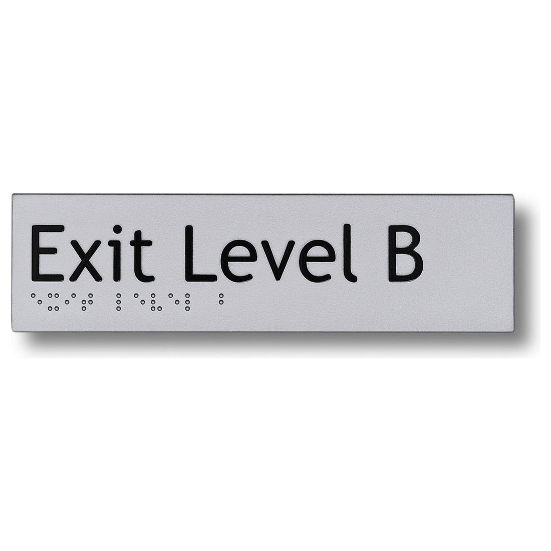 Exit Level Basement Signs - 180x50mm