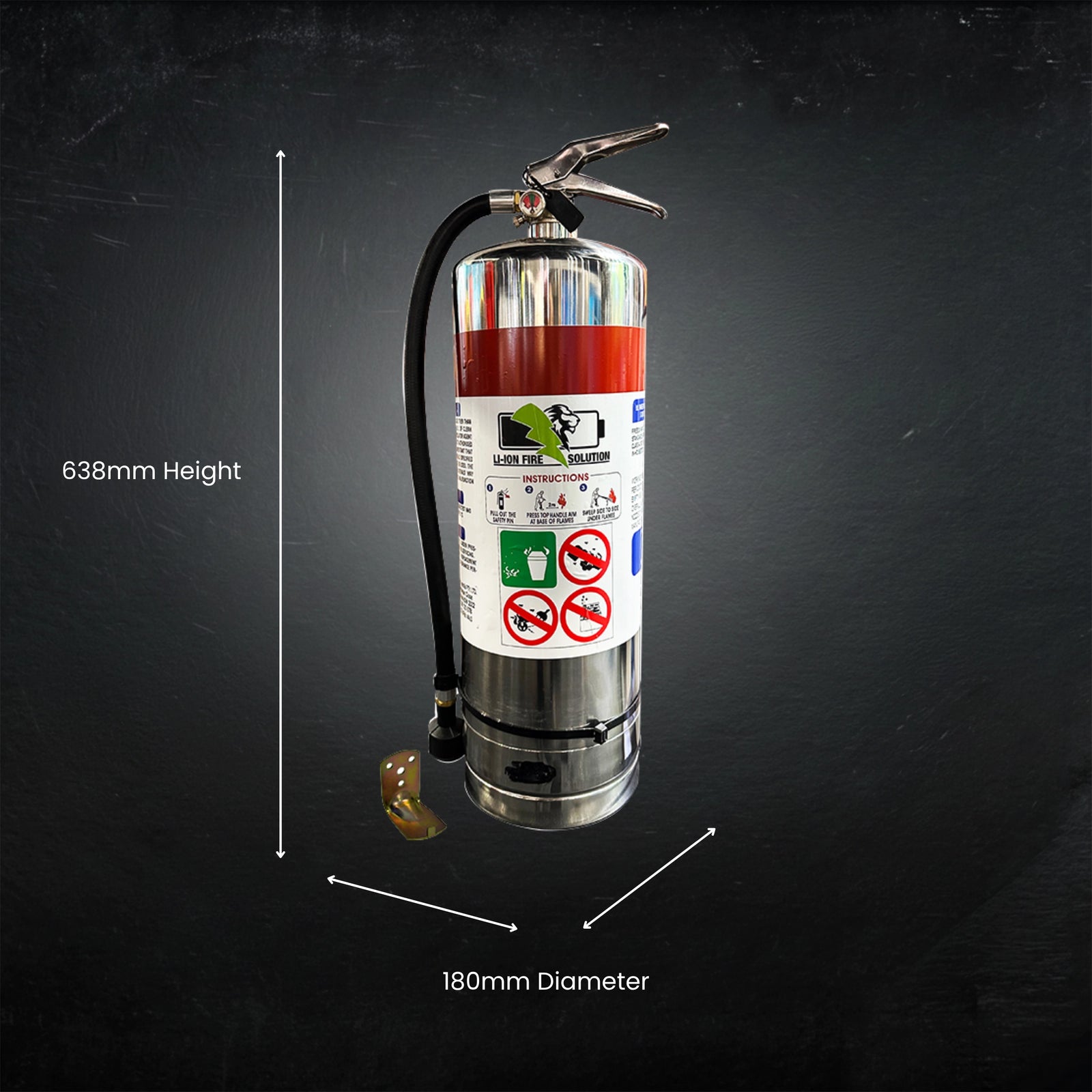 F-500 Fire Extinguisher suitable for Lithium-Ion Battery Fires