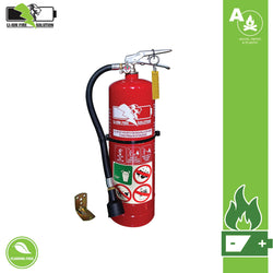 4L F-500EA Fire Extinguisher with 2A rating, tested to extinguish 2.4kWh Lithium-Ion battery fires without reignition.