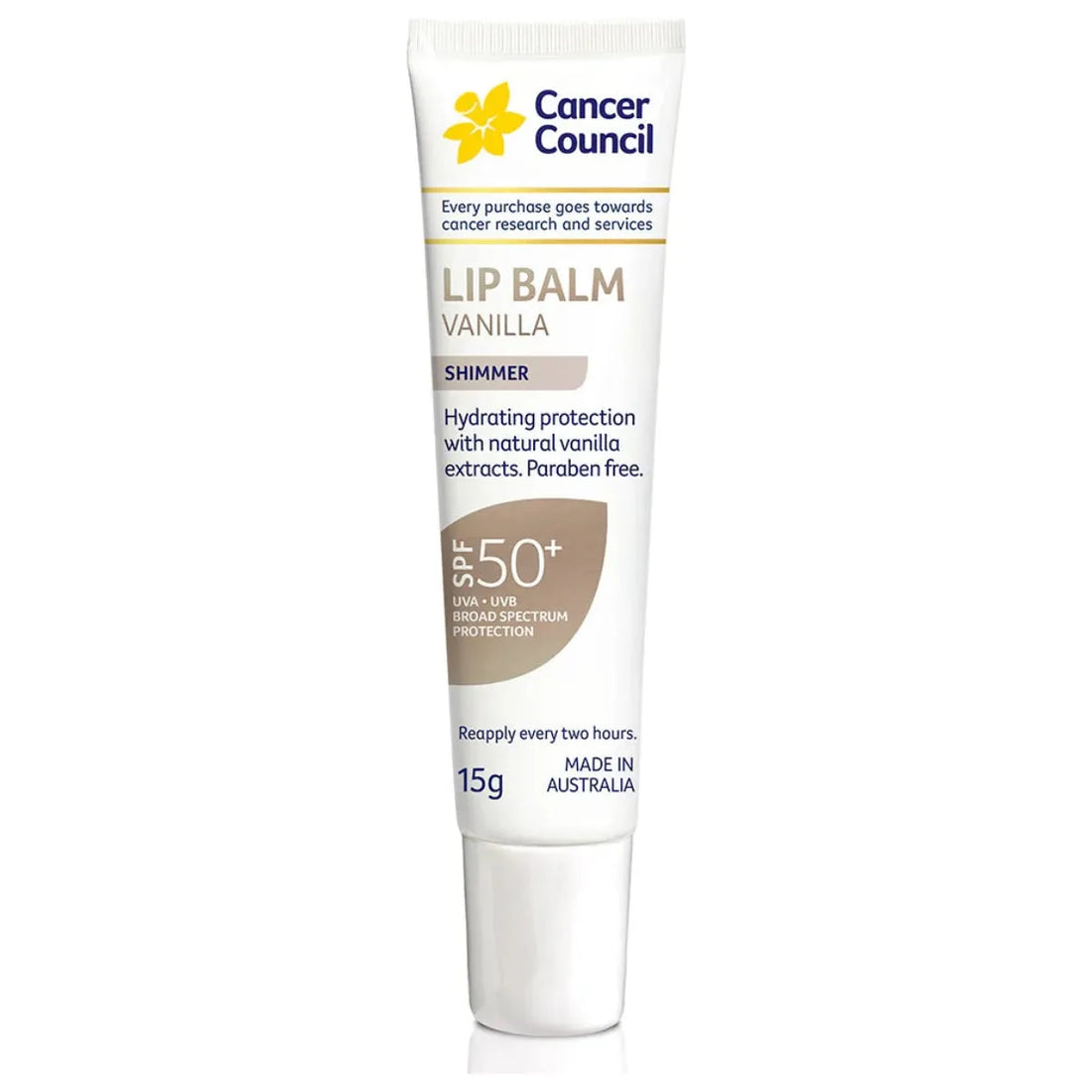 CCA Lip Balm Sunscreen SPF50+ 15g